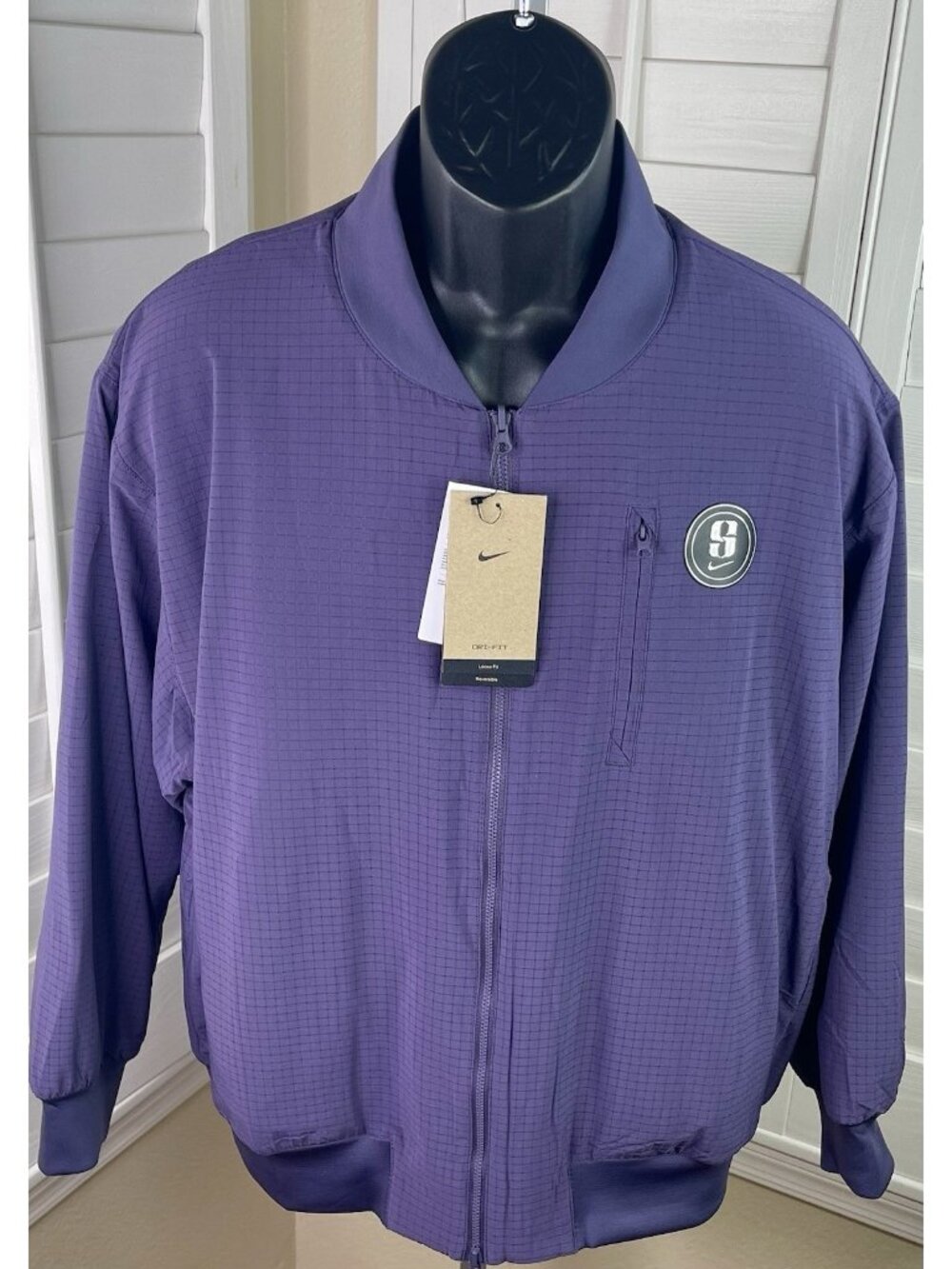 Nike Sabrina Reversible Full Zip Basketball Jacket FV3164-573, Men’s L, NWT $120